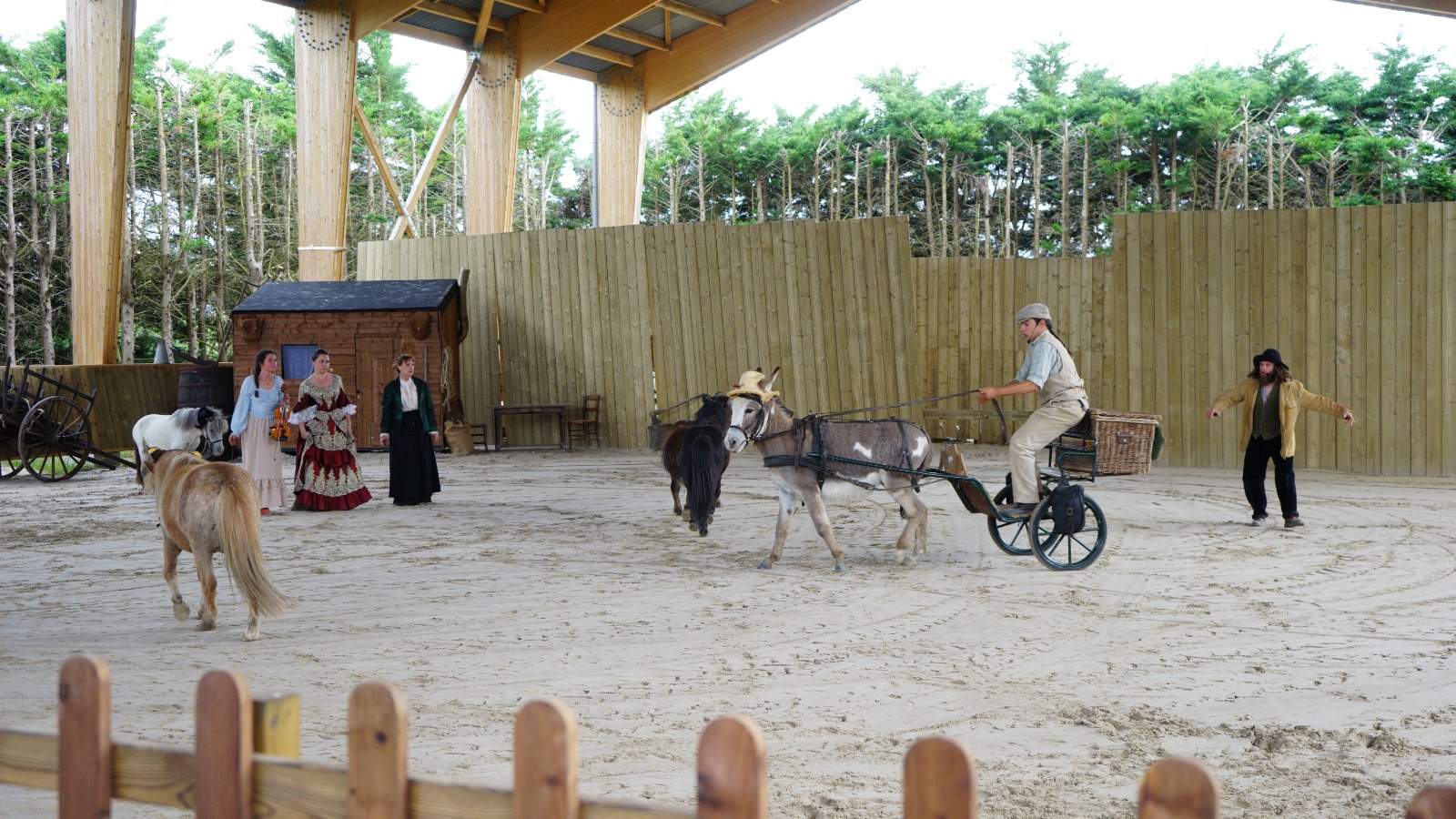 Cheval en mayenne